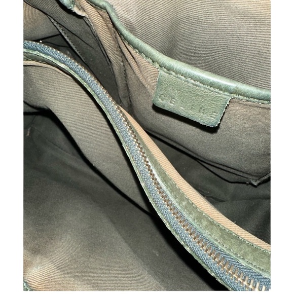 CELINE Leather Boogie Bag W/ COA - Picture 10 of 17